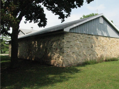 brick building on the Ingersoll cheese museum property