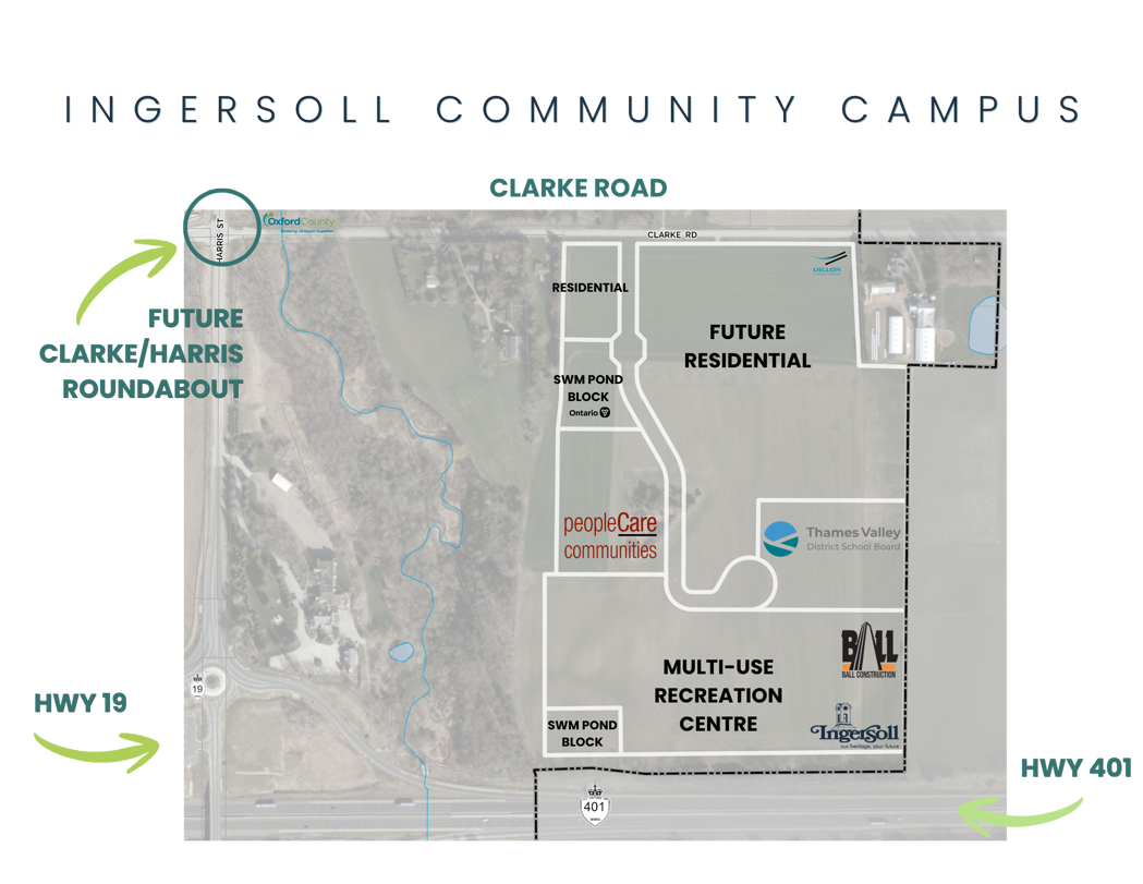 Future community draft plan map.